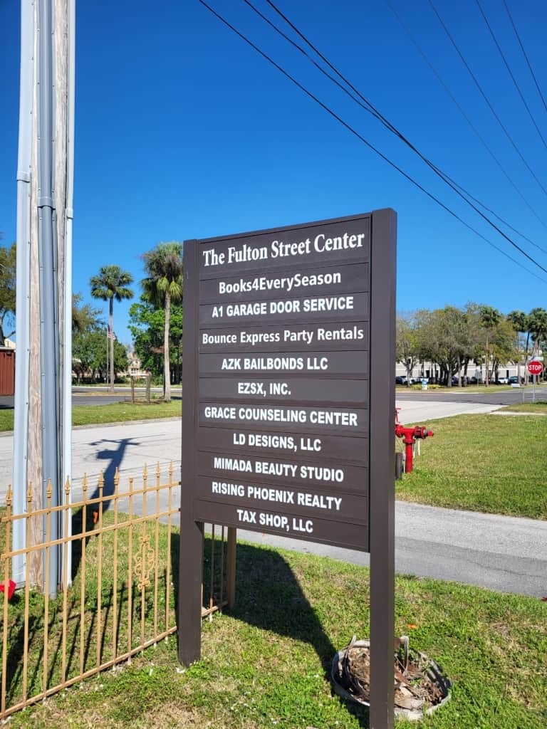 A1 Garage Door Service Sanford Signage