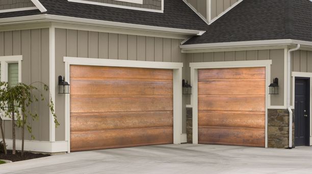 Martin’s Copper Garage Door
