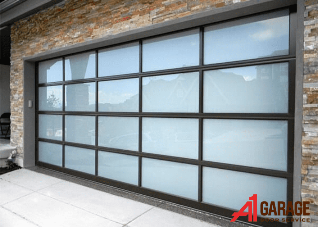 modern glass garage doors - custom garage doors with a1 garage door service company