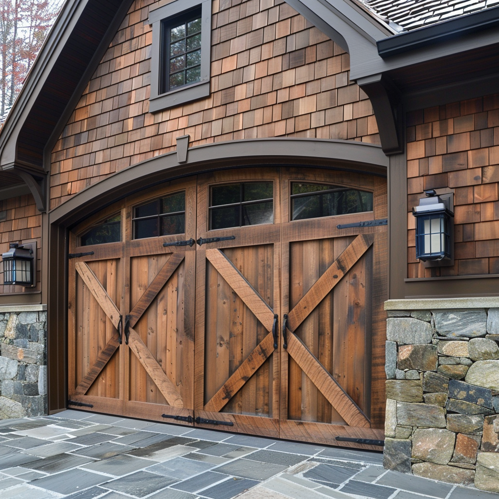Carriage House Garage Doors (aka Barn Style Garage Doors) a1 garage door service