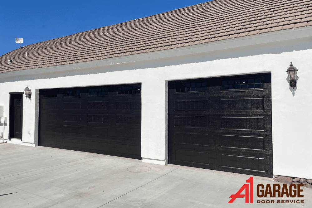 Black Garage Doors