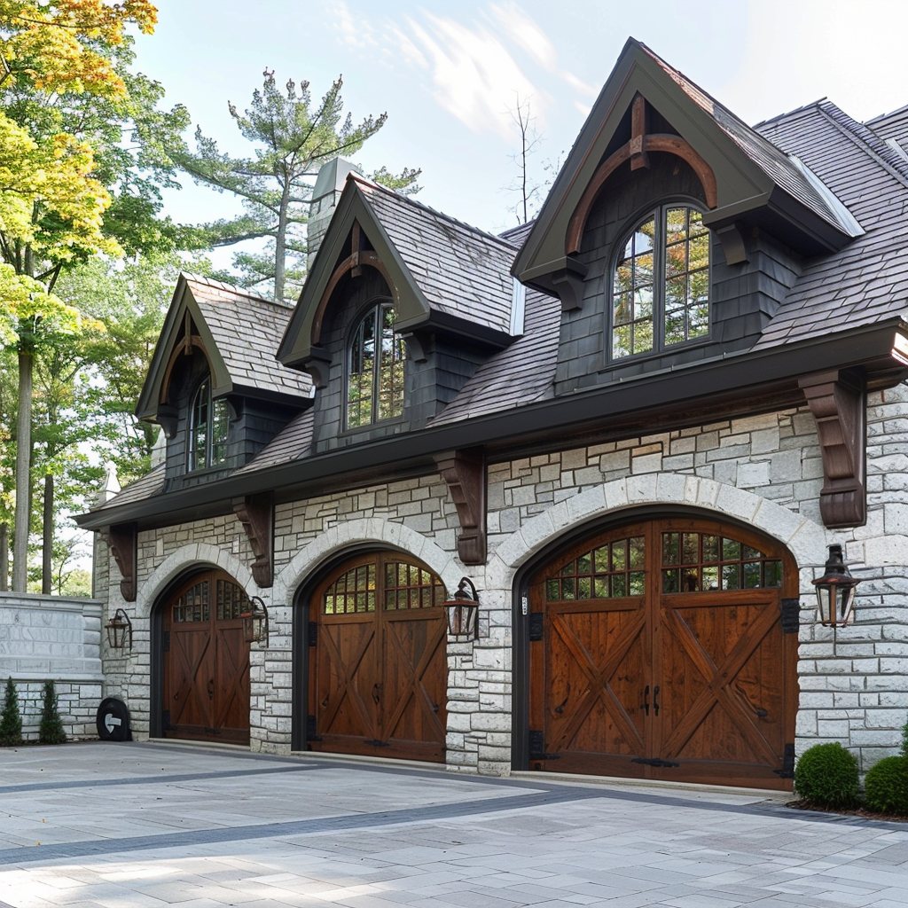 carriage house style garage doors